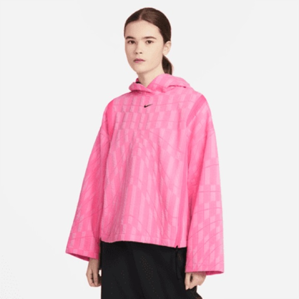 NWT Nike Oversized Sportswear Tech Pack Women's Hoodie Pink Size S CZ8930-639